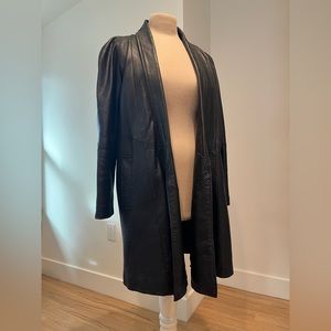 Vintage leather coat